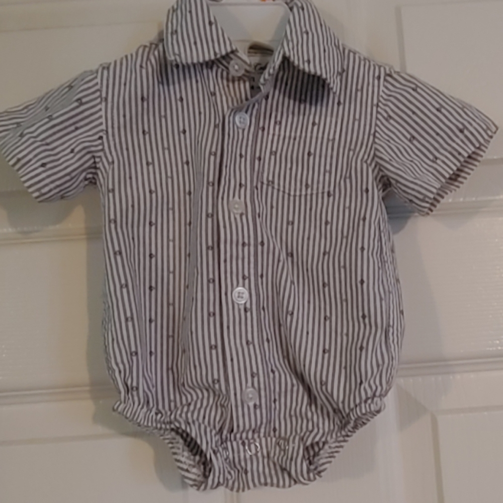 Sovereign Code infant boys collared bodysuit